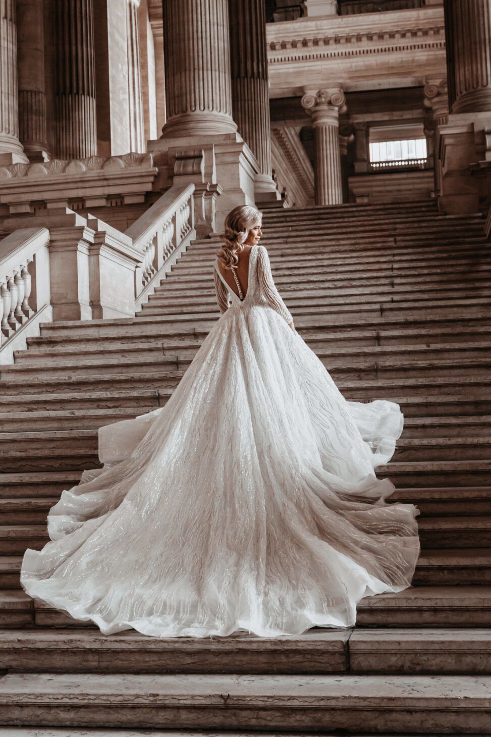 Droomjurk met lange sleep alberto axu