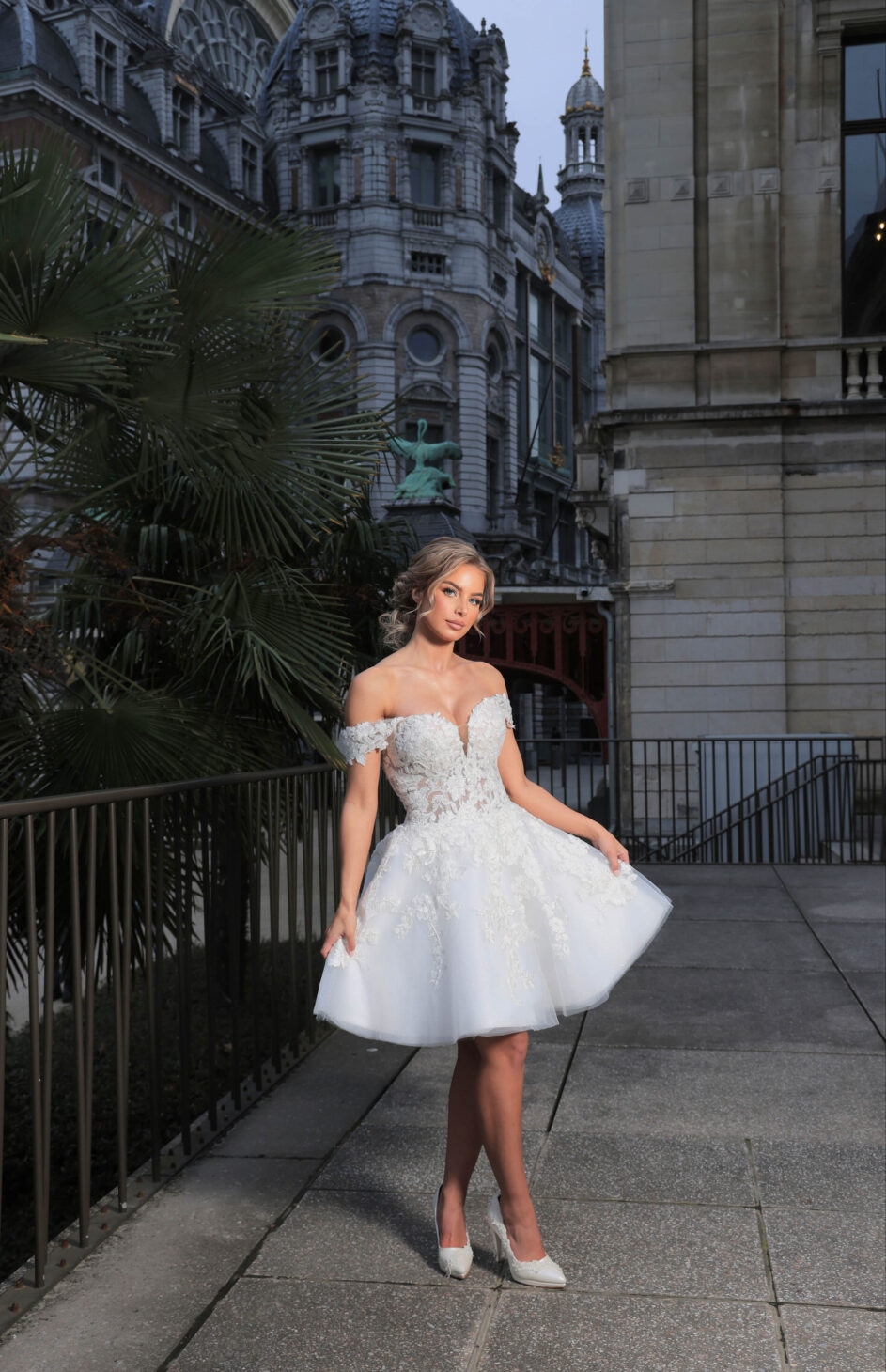 Korte Trouwjurken Collectie 2024 Alberto Axu Livia