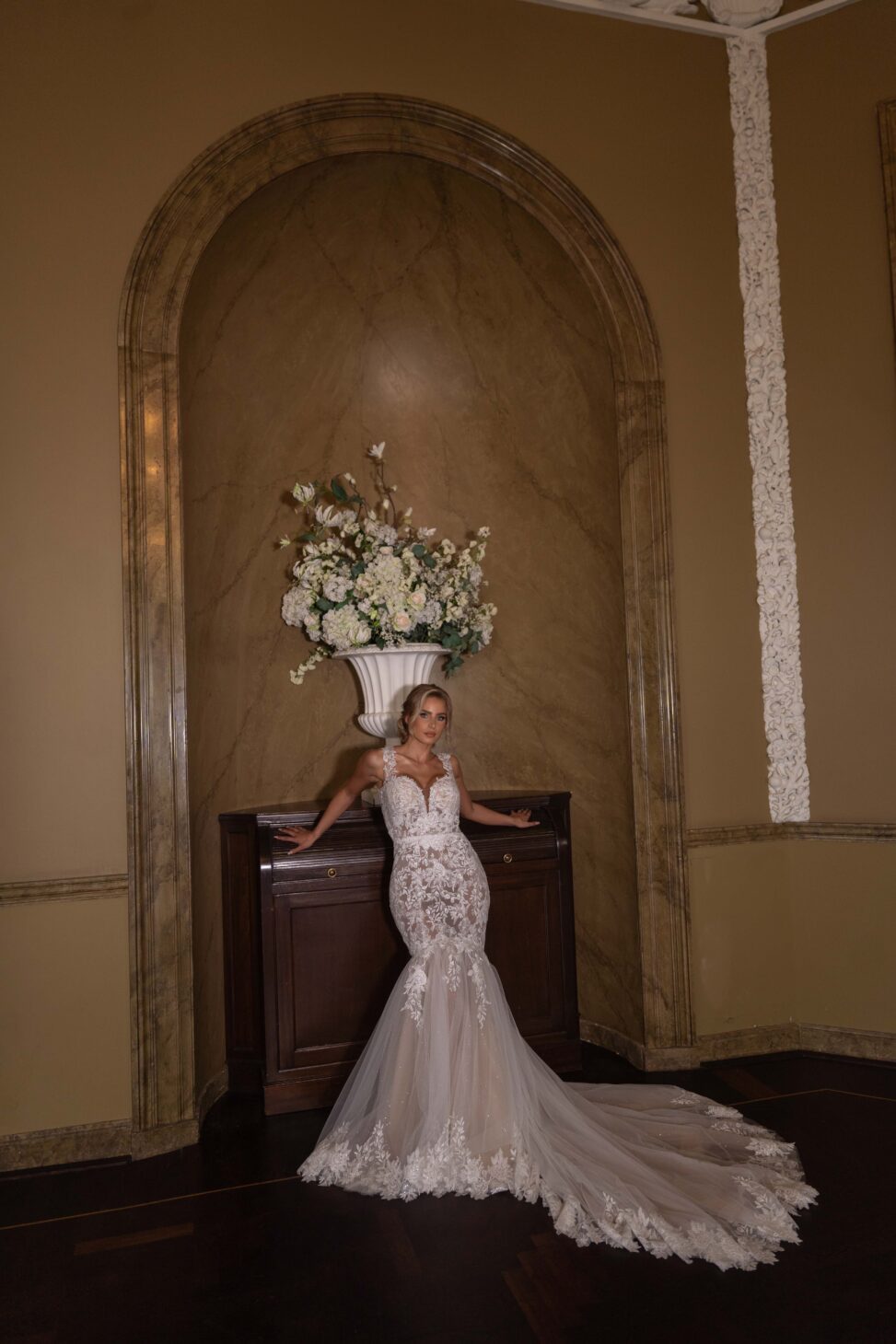 Zeemeermin Trouwjurken Collectie 2024 2025 Alberto Axu 103