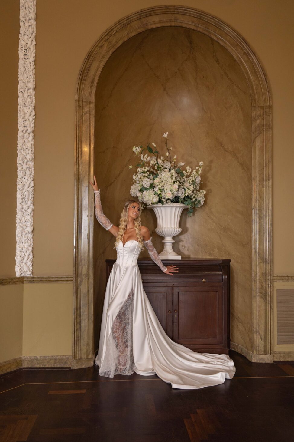 A lijn Trouwjurken Collectie 2024 2025 Alberto Axu 7