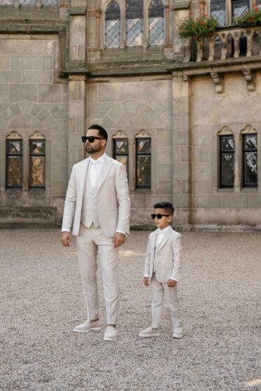 Kinderpak Bruin Ecru Beige Alberto Axu 2025