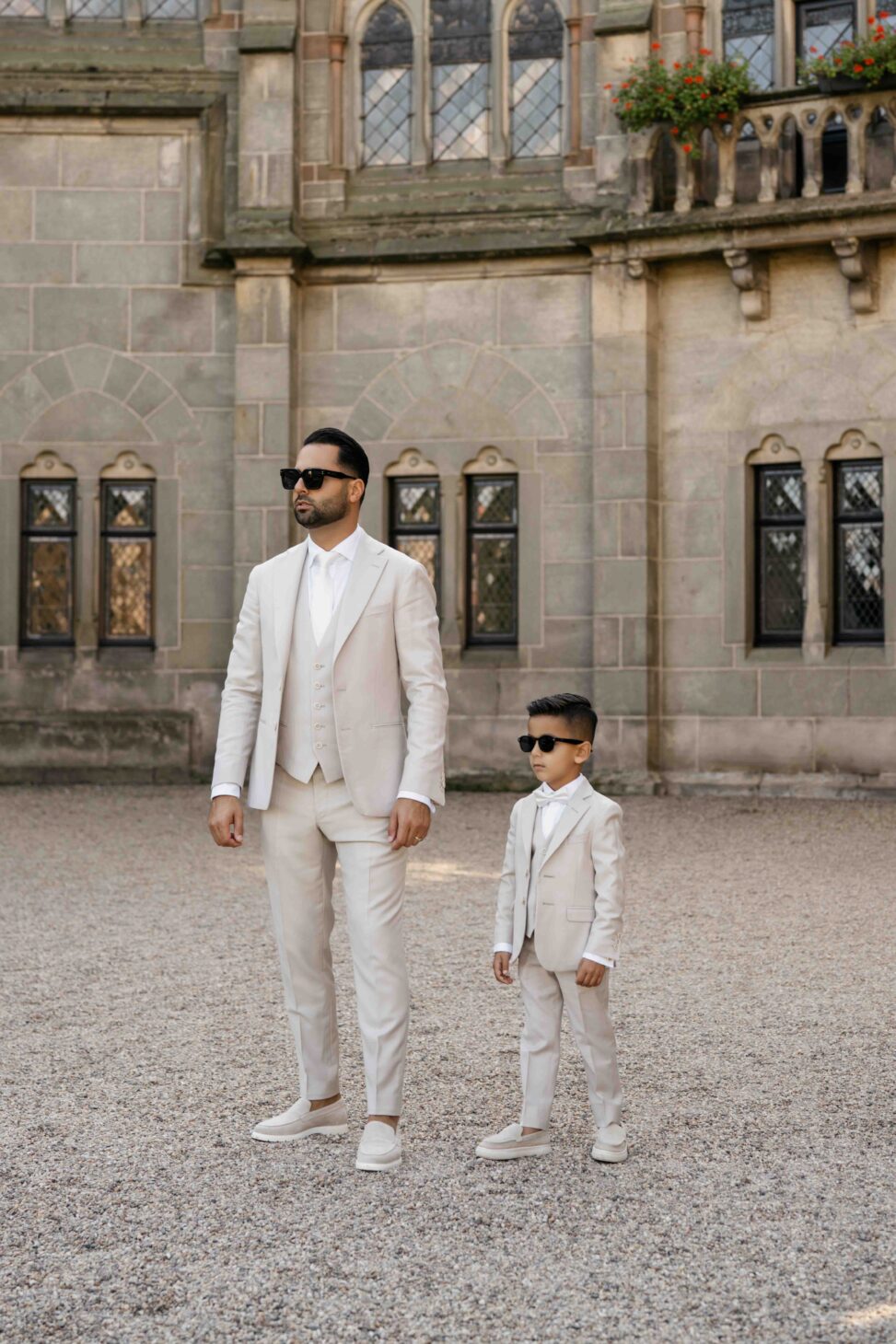 Kinderpak Bruin Ecru Beige Alberto Axu 2025