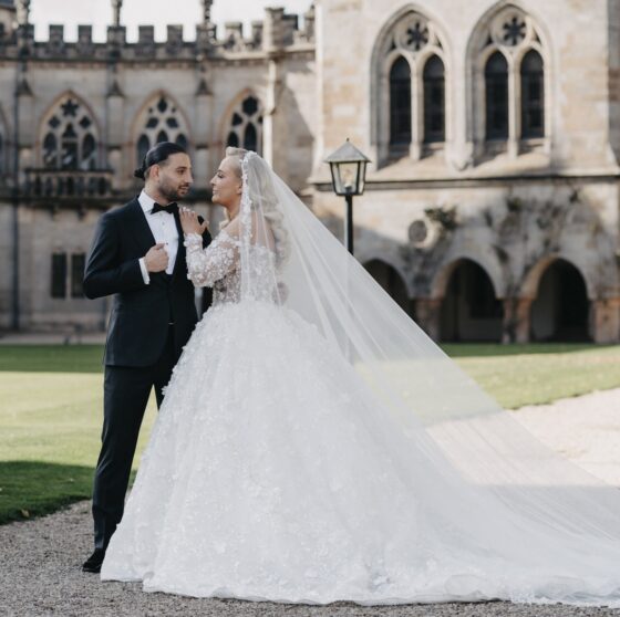 Roxann en Orshein trouwjurk by alberto axu