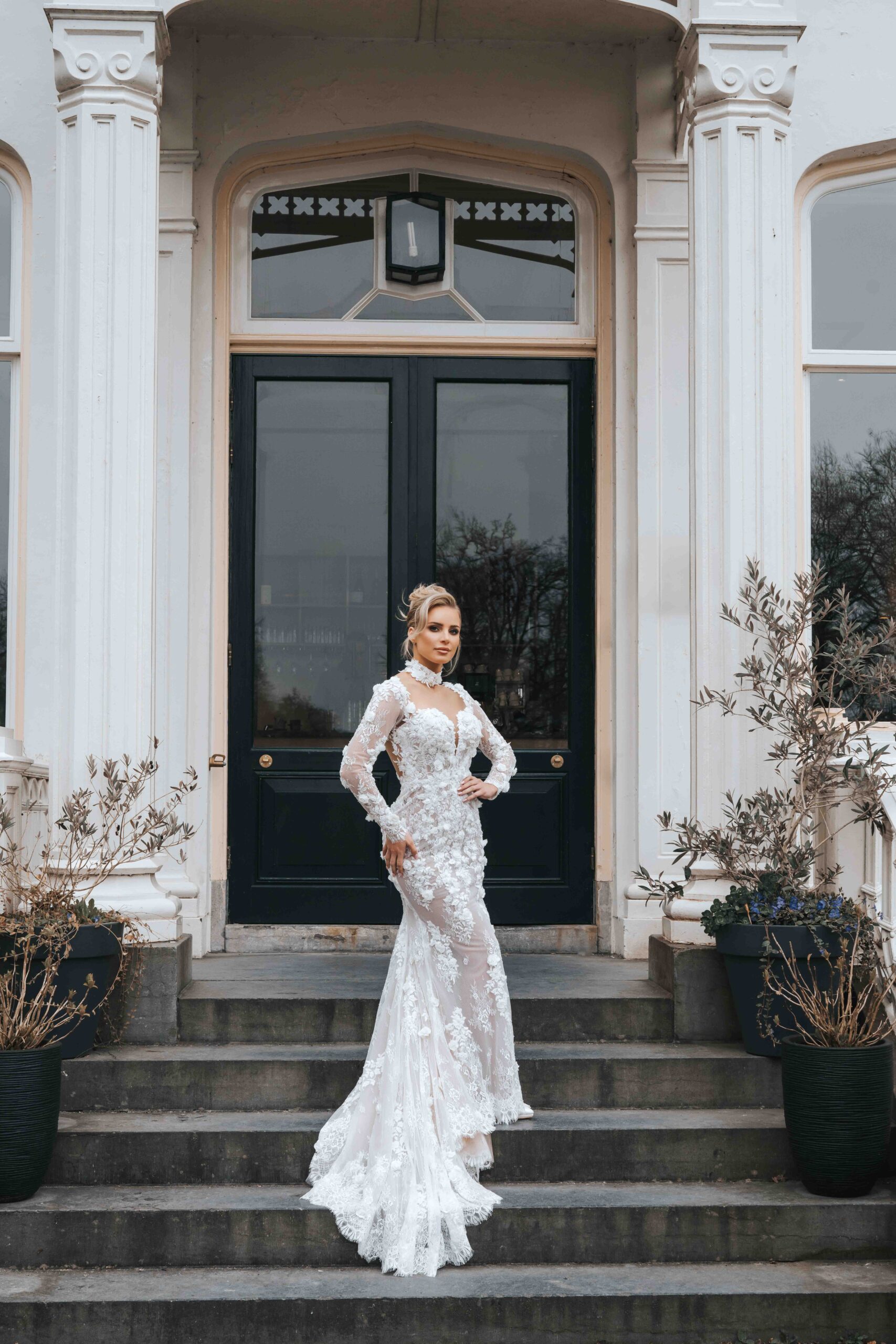 Trouwjurk met lange mouwen – elegant tijdloos!