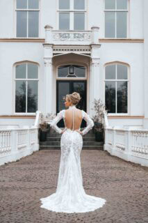 Trouwjurken Noor Achterkant Zeemeermin By Alberto Axu 2026