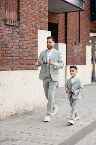 Trouwpak Vader En Zoon Kinderpak Alberto Axu 3