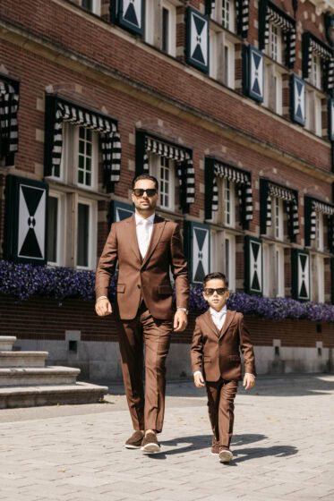 Trouwpak Vader En Zoon Kinderpak Alberto Axu 34