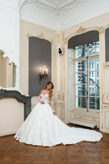 prinses trouwjurk alberto axu 2026