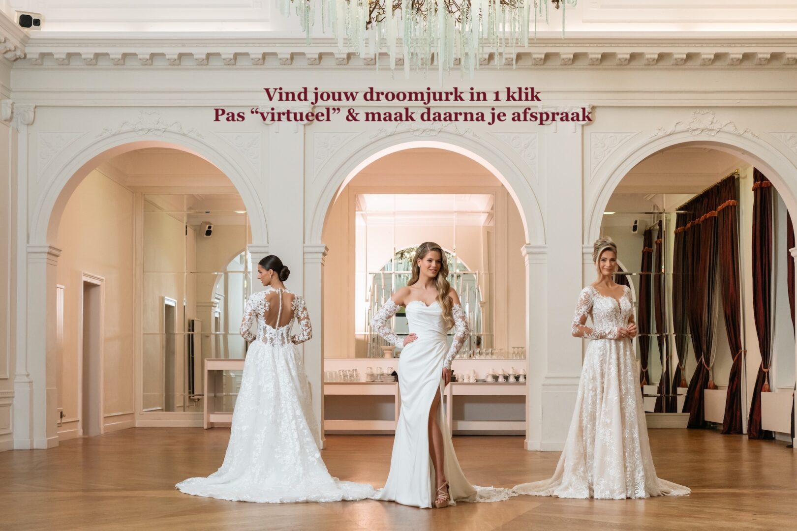 Trouwjurken collectie bij Alberto Axu Couture