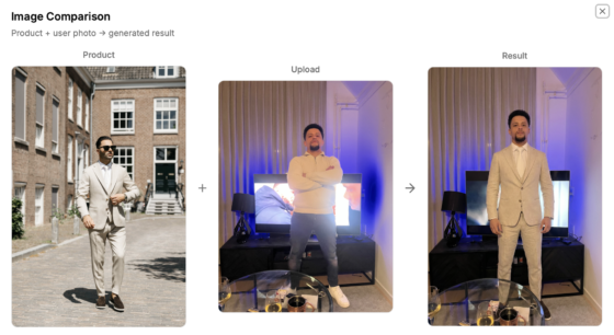 Ai Virtueel Passen Trouwpak Voorbeeld Alberto Axu 2026