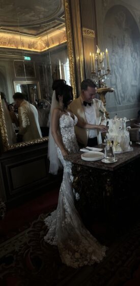 Tugba en Dave bruiloft